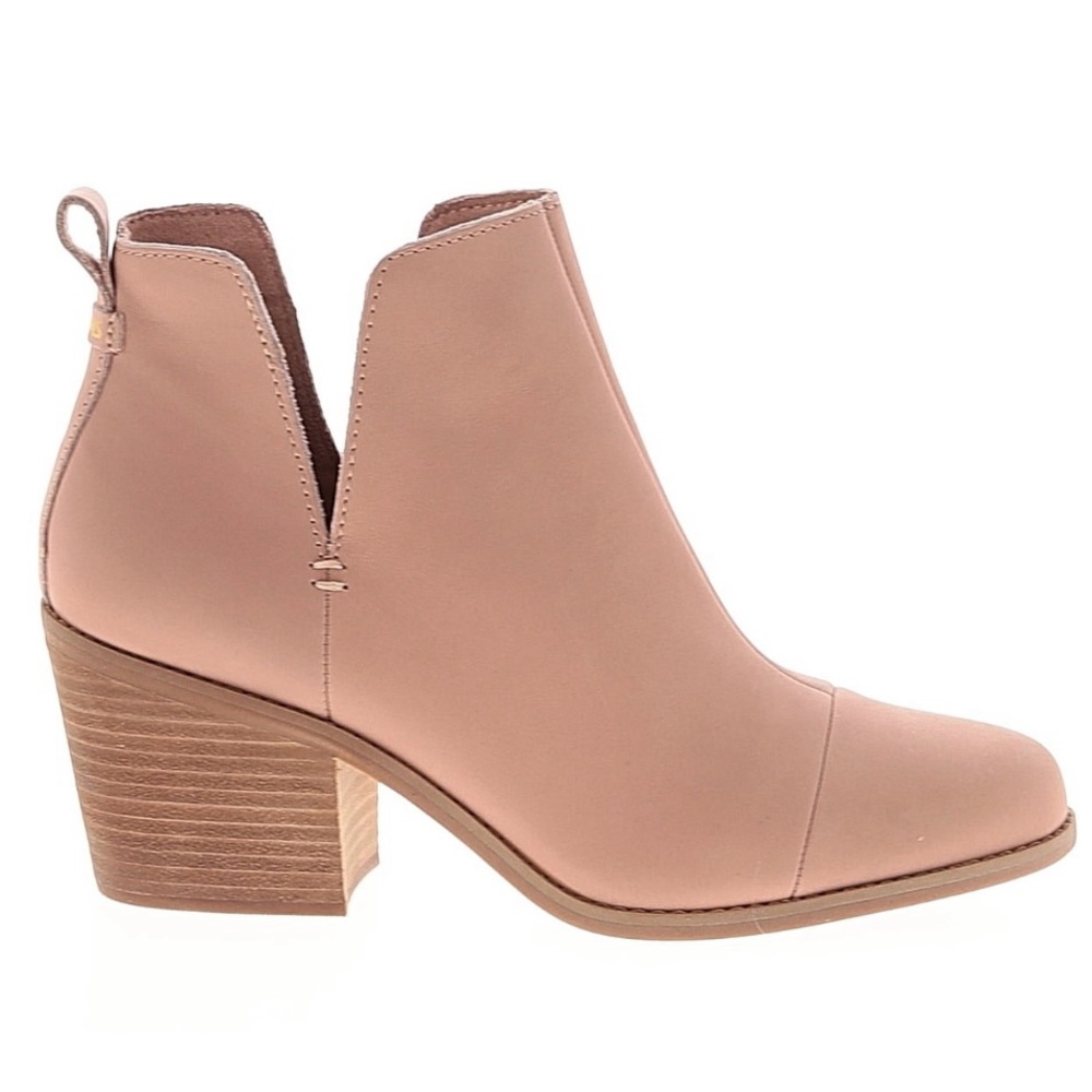 TOMS Women's Pink Ankle Boots - Picture 2 of 9